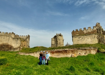 Ruint zamku w Salonikach