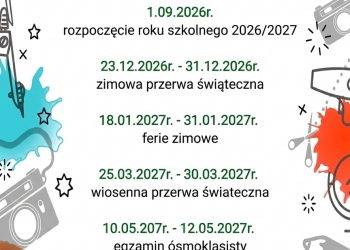 Kalendarz roku szkolnego 2026-27